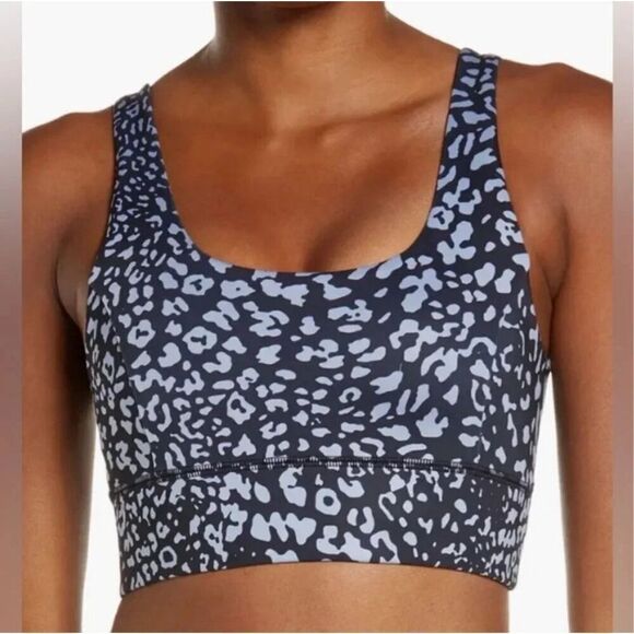 IVL collective blue leopard print sports bra size 2 - Picture 1 of 6